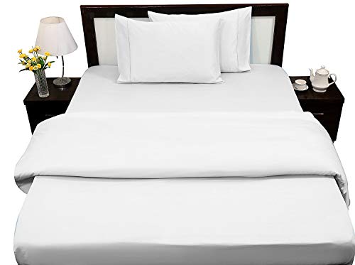 Budget 300 Thread Count Full Sheet Set - White