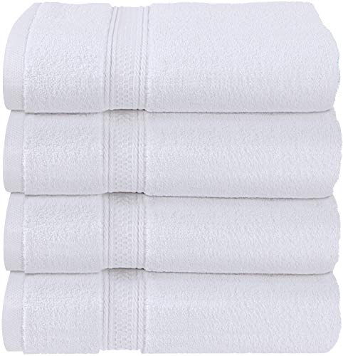 Budget Premium Soft Feel Towels - White