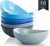 Cool Assorted Colors Porcelain Bowls - Set of 6