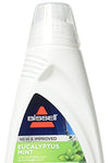 BISSELL EUCALYPTUS MINT DEMINERALIZED STEAM MOP WATER, 32 ounces, 1392, WHITE