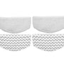 ITidyHome 4 Pack Replacement Pads for Bissell Powerfresh Hard Floor Steam Cleaner 1940 1440 1806 Series Steam Mop Compare to Part # 5938 & 203-2633 (4 Pack)