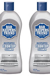 Bar Keepers Friend Multipurpose Ceramic and Glass Cooktop Cleaner | 13-Ounces | 2-Pack, 2 Pack, Natural, 26 Ounce