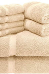 8 Piece Towel Set - Beige