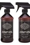 Therapy Premium Stainless Steel Cleaner & Polish 16 oz. (2 Pack)