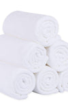 Microfiber Bath Towels | Extra Absorbent and Fast Drying, White