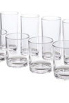 Classic 8-piece Premium Quality Plastic Tumblers 12-oz and 16-oz